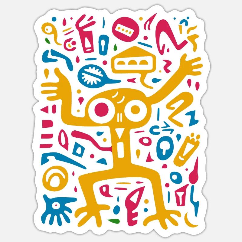 Sticker taille S (10 x 10 cm) - 