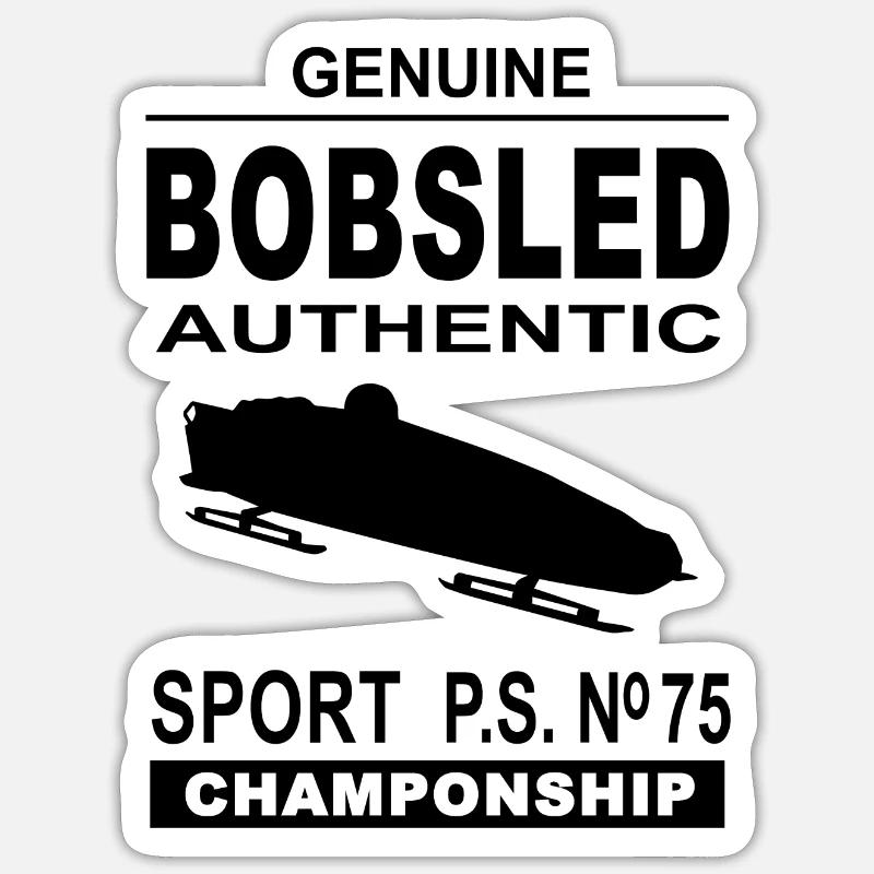 Bobsleigh - Bobsleigh Sticker size S (10 x 10 cm)