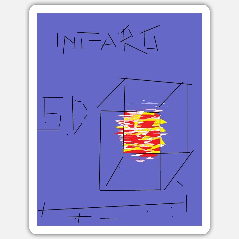Sticker Größe S (10 x 10 cm) - 