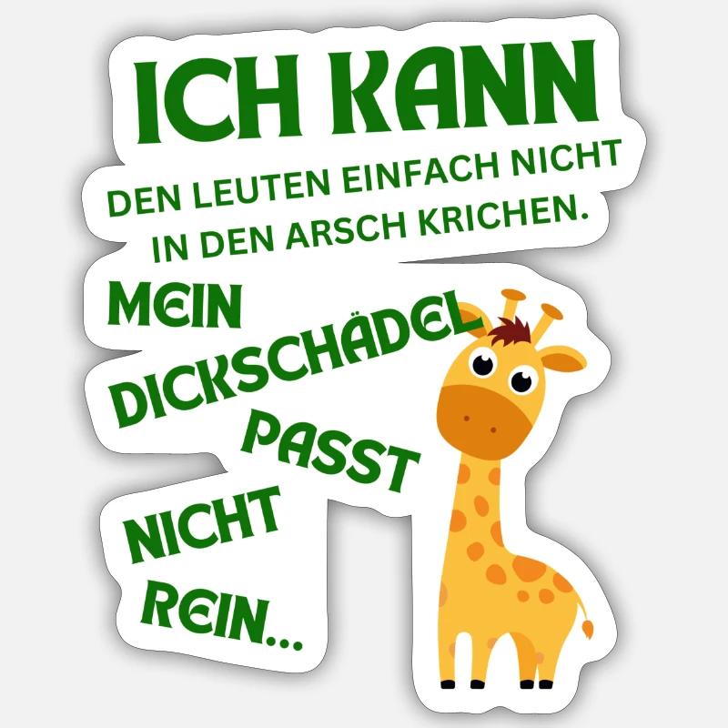 Sticker Größe S (10 x 10 cm) - 