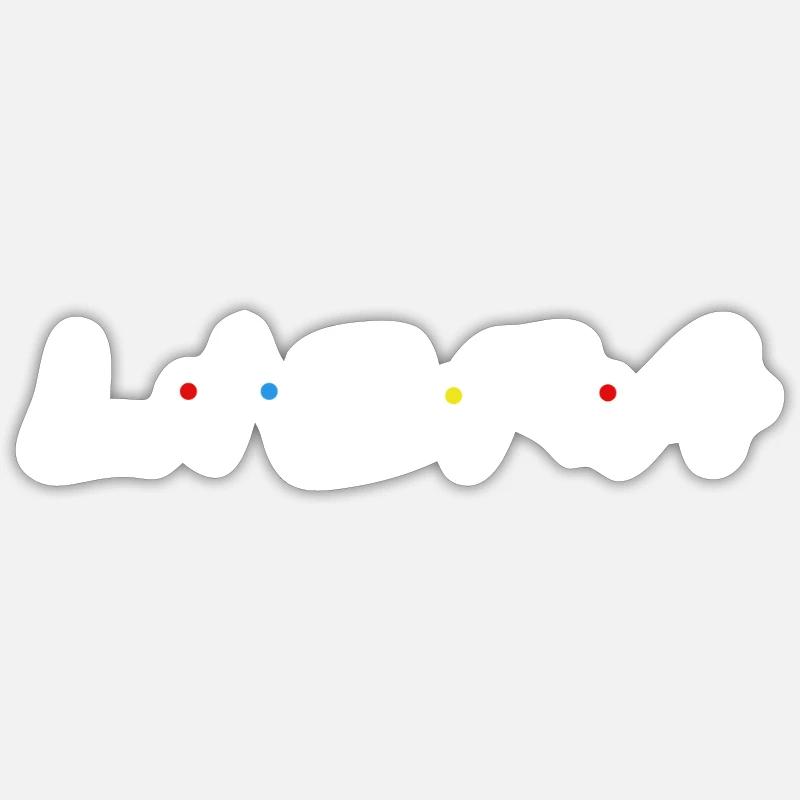 Libra Zodiac - Sticker size S (10 x 10 cm) - white matte