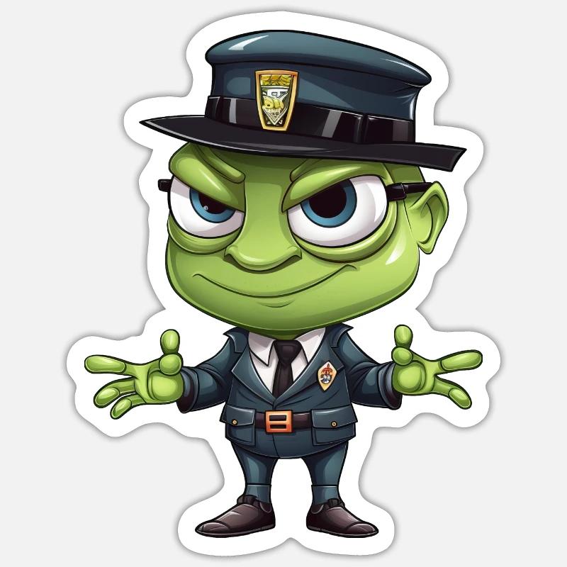 Sticker taille S (10 x 10 cm) - 