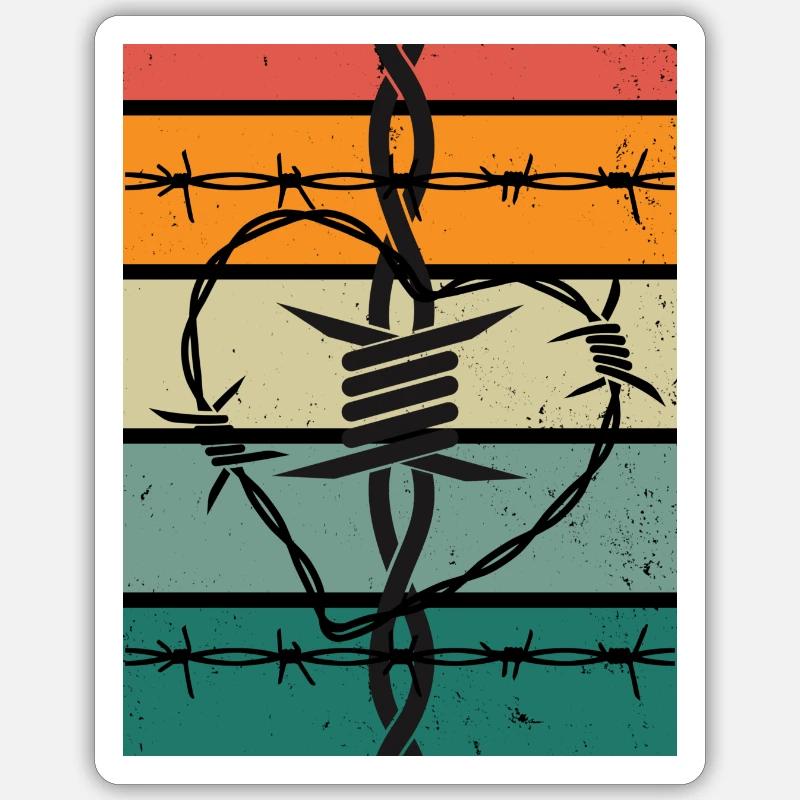 Sticker Größe S (10 x 10 cm) - 