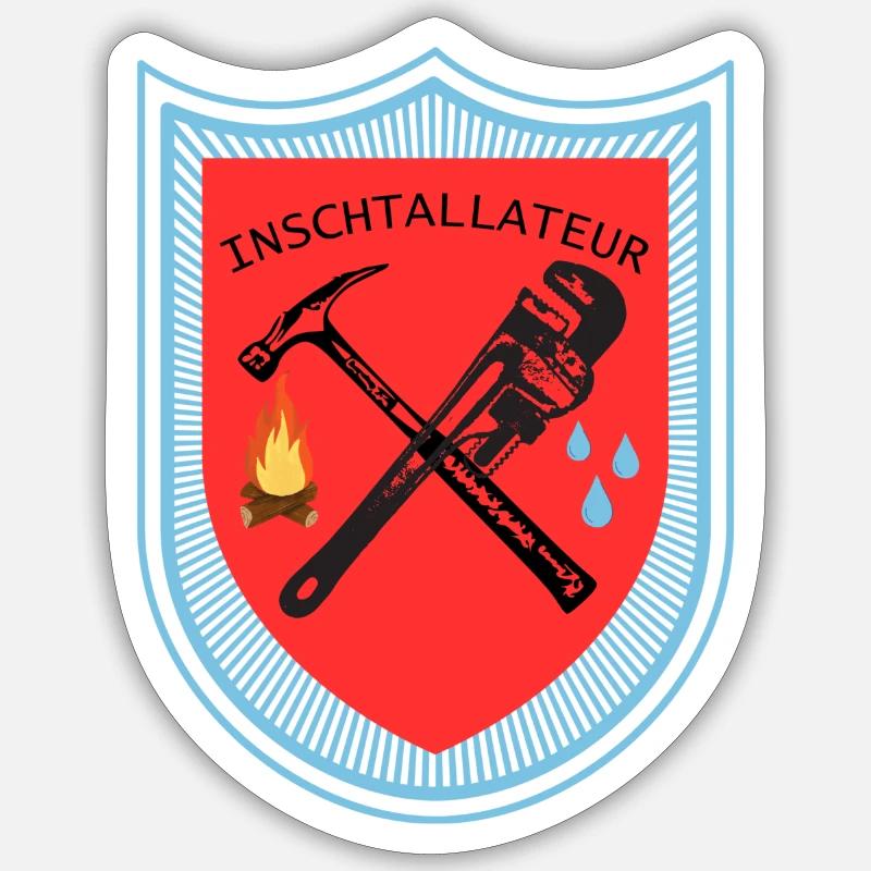 Sticker Größe S (10 x 10 cm) - 