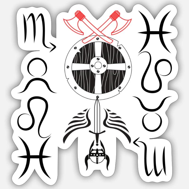 Sticker Größe S (10 x 10 cm) - 