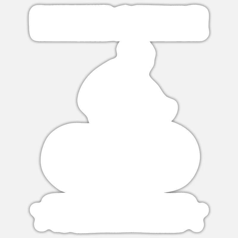 Sticker Größe S (10 x 10 cm) - 