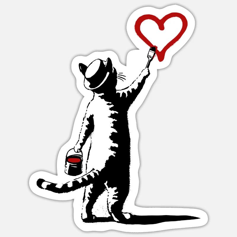 Sticker Größe S (10 x 10 cm) - 