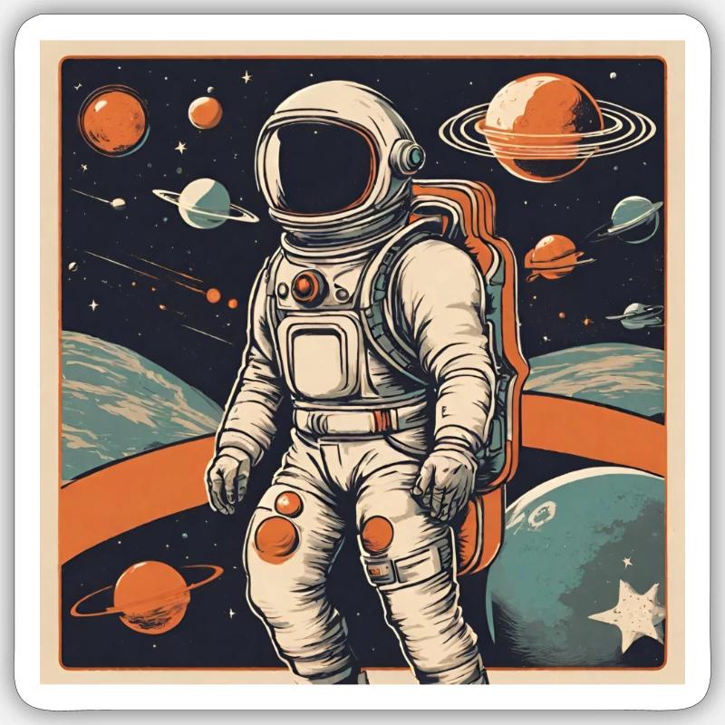 Sticker taille S (10 x 10 cm) - 