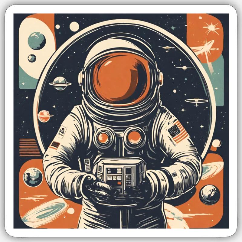 Sticker taille S (10 x 10 cm) - 