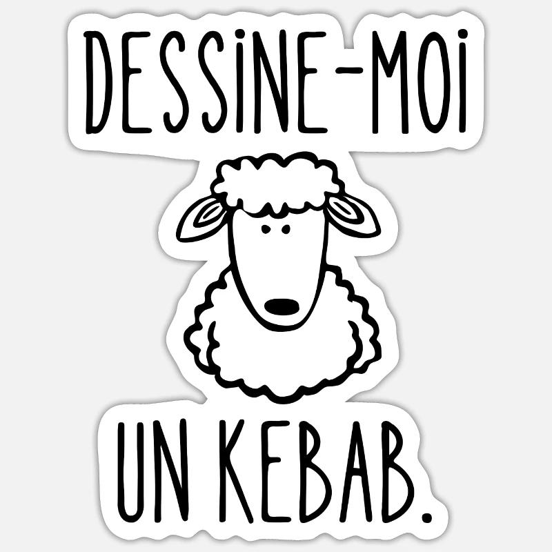 Sticker taille S (10 x 10 cm) - 