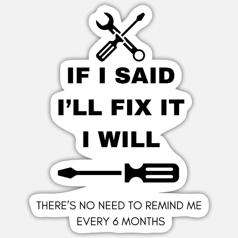 Sticker size S (10 x 10 cm) - 