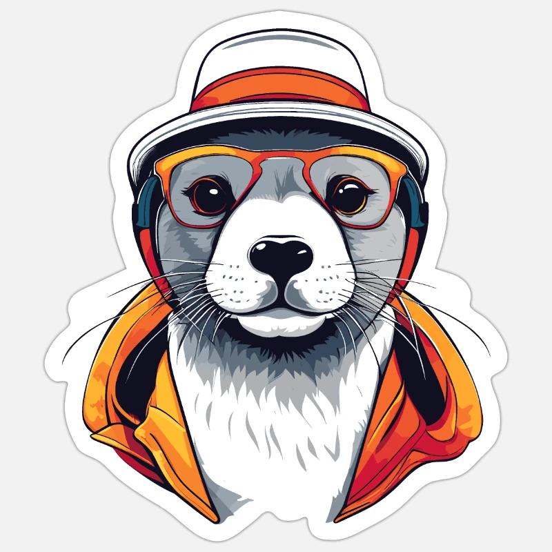 Sticker Größe S (10 x 10 cm) - 