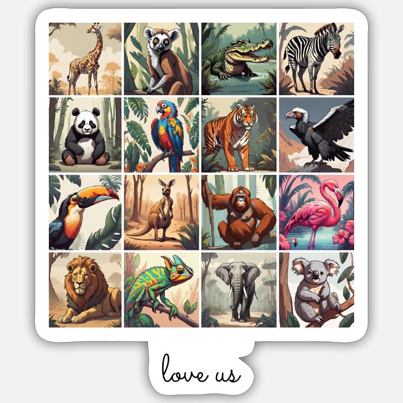 Sticker size S (10 x 10 cm) - 