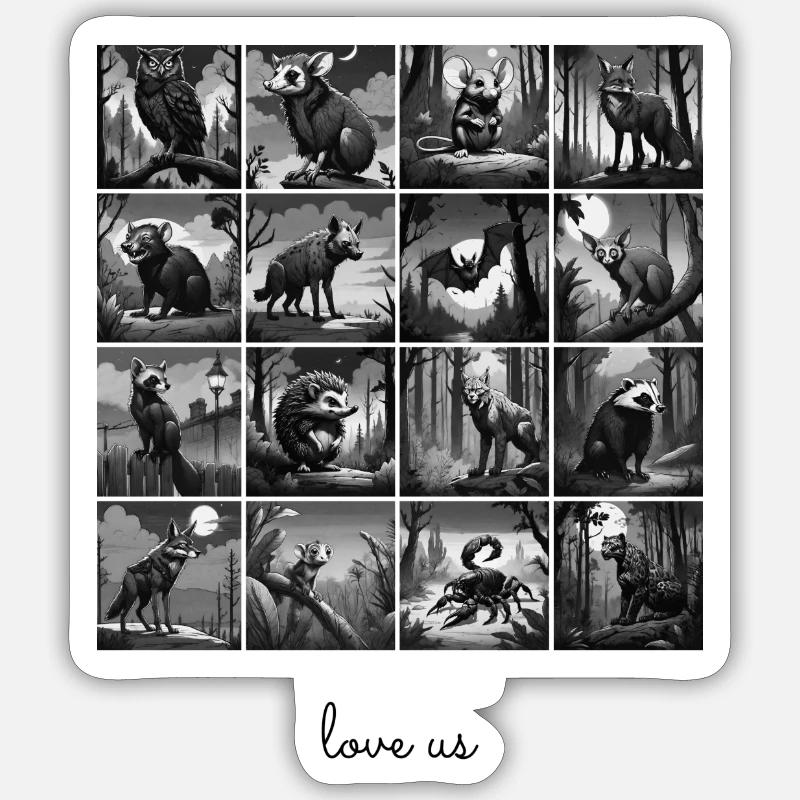 Sticker taille S (10 x 10 cm) - 
