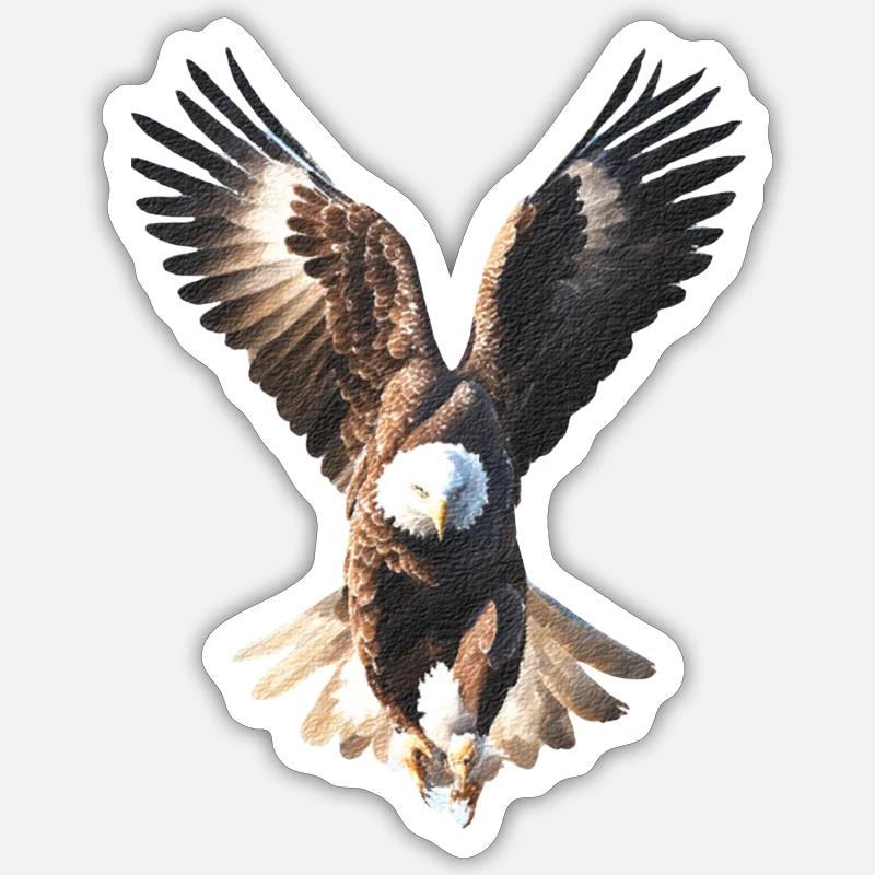 Eagle Sticker size S (10 x 10 cm)