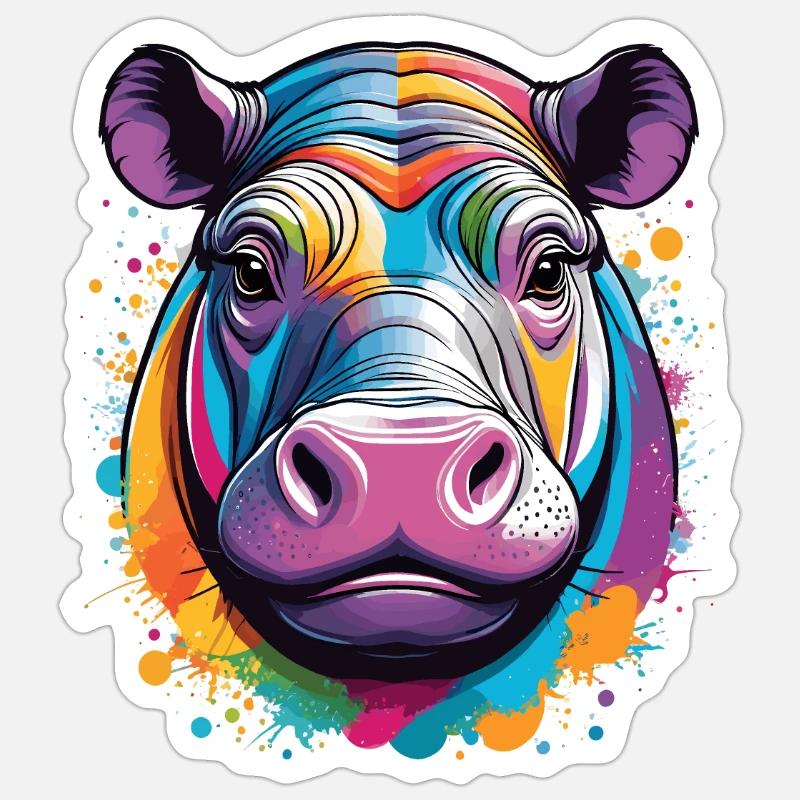 Sticker Größe S (10 x 10 cm) - 