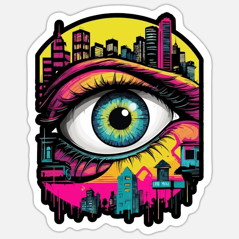 Sticker Größe S (10 x 10 cm) - 