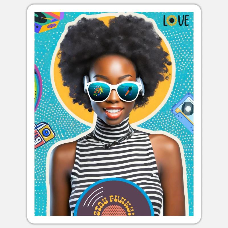 Sticker taille S (10 x 10 cm) - 