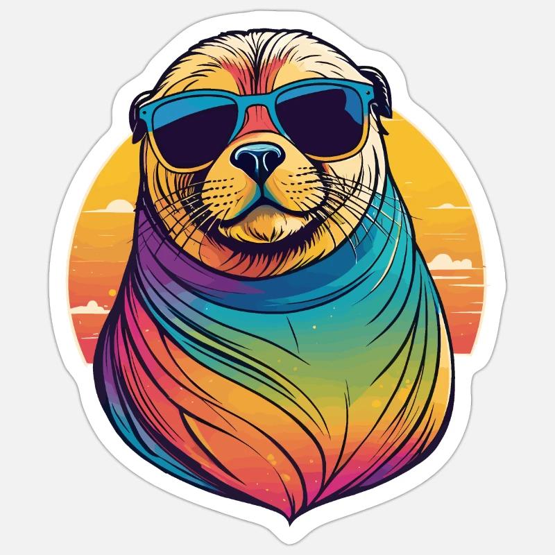 Sticker Größe S (10 x 10 cm) - 