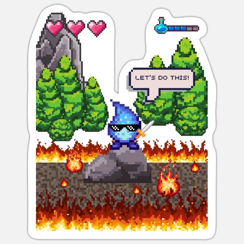 Sticker size S (10 x 10 cm) - 