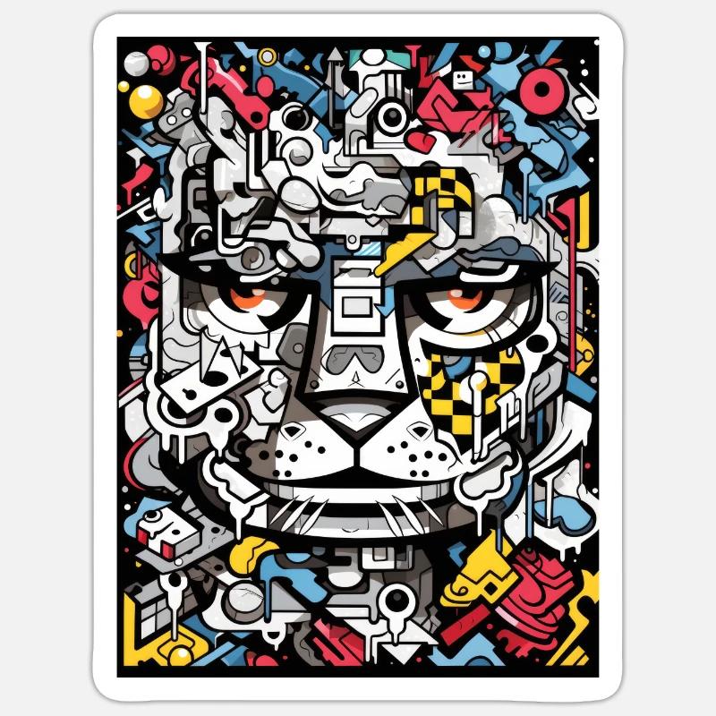 Sticker taille S (10 x 10 cm) - 