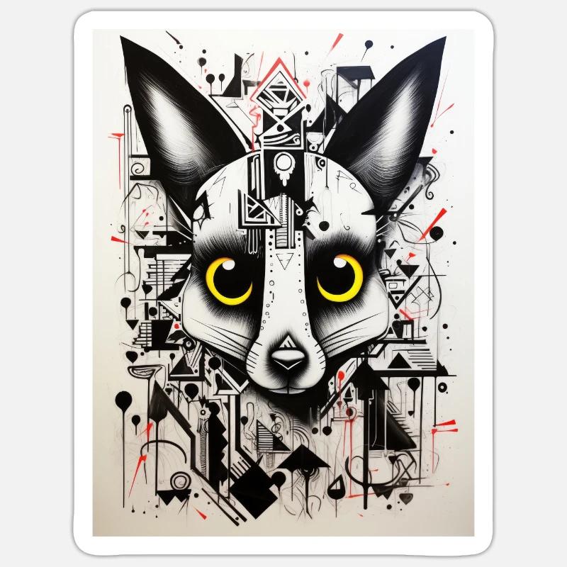 Sticker taille S (10 x 10 cm) - 