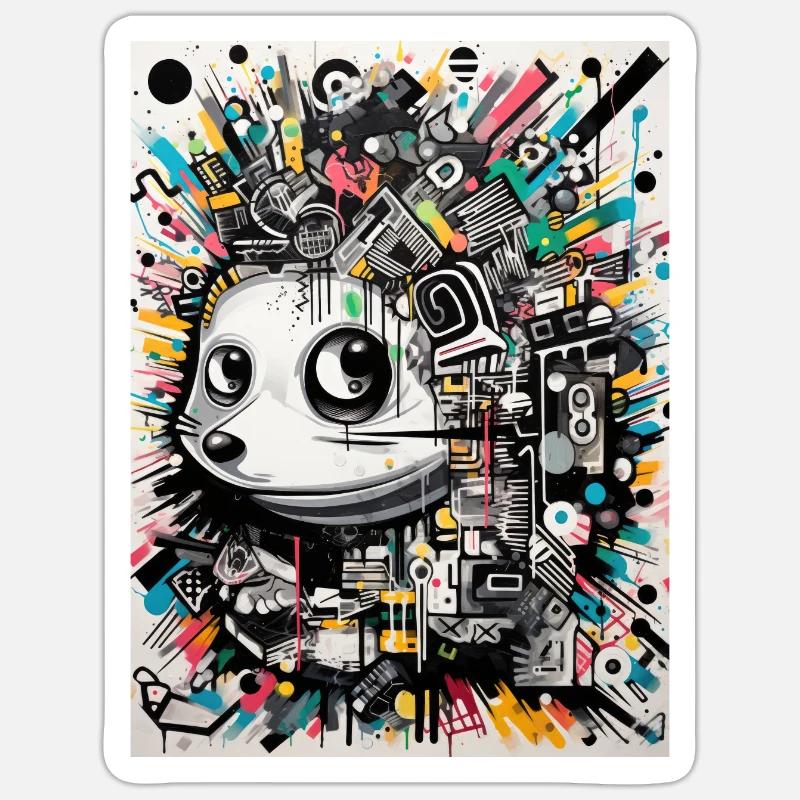 Sticker taille S (10 x 10 cm) - 