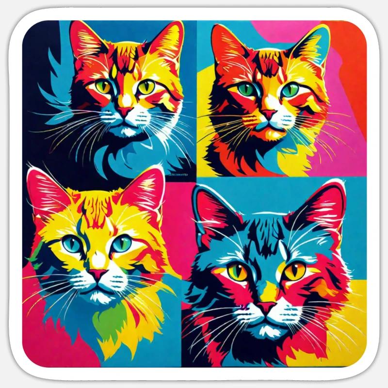 Sticker Größe S (10 x 10 cm) - 