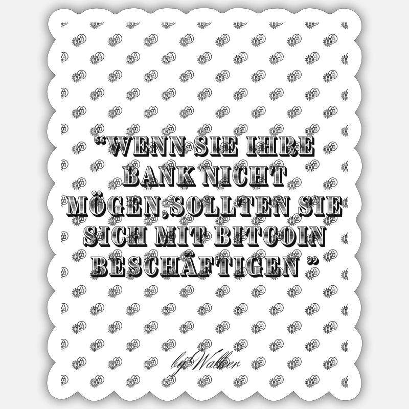 Sticker Größe S (10 x 10 cm) - 