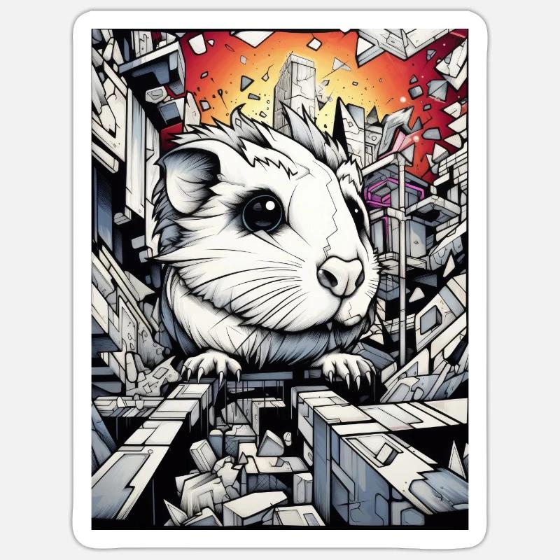 Sticker size S (10 x 10 cm) - 