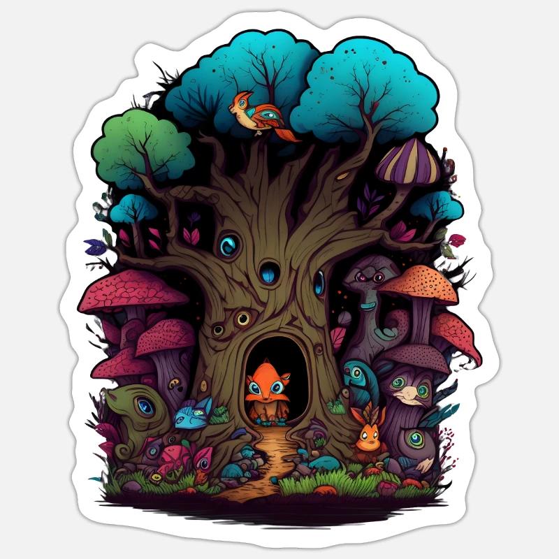 Sticker taille S (10 x 10 cm) - 