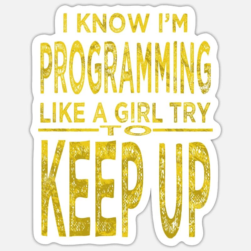 Birthday Present C Plus Plus PC Frontend Developer Sticker size S (10 x 10 cm)