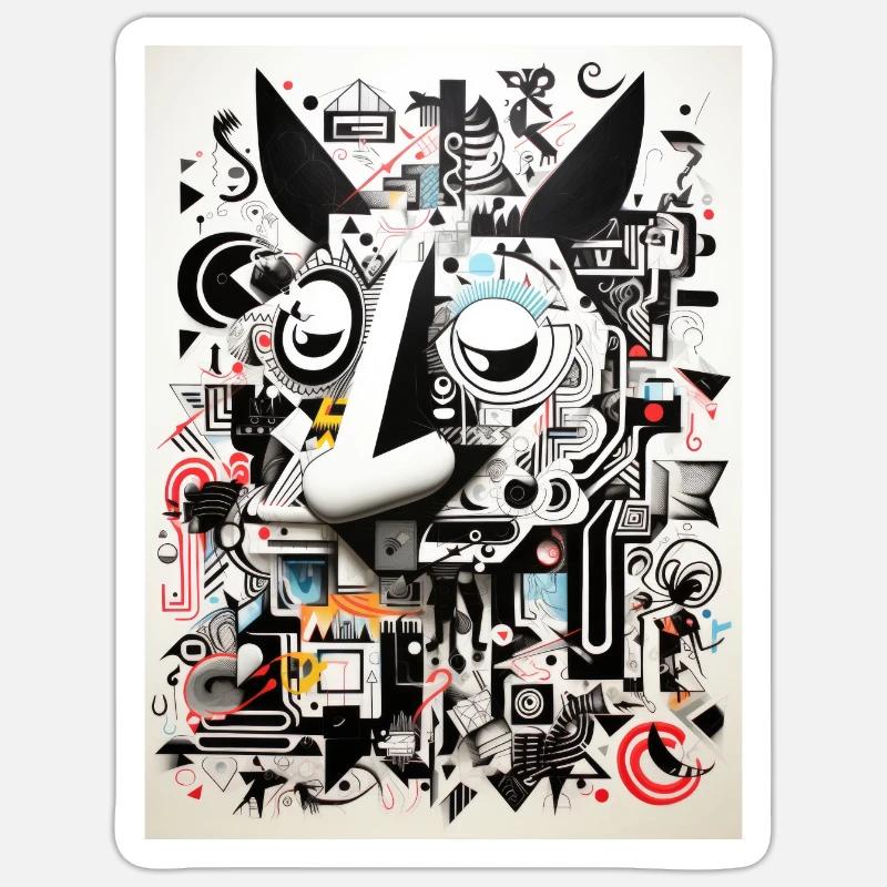 Sticker taille S (10 x 10 cm) - 