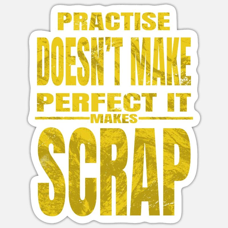 gift idea carpentry john carpenter Sticker Größe S (10 x 10 cm)