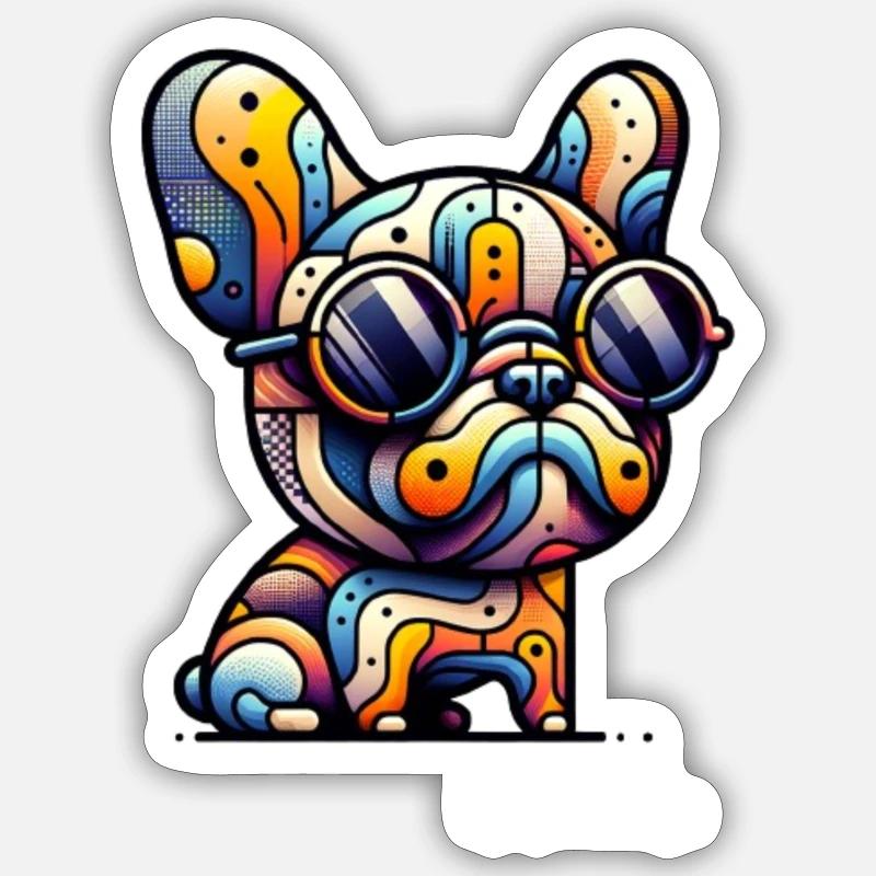 Sticker Größe S (10 x 10 cm) - 
