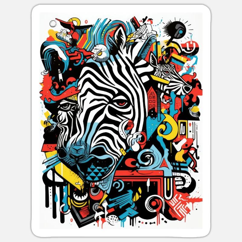Sticker Größe S (10 x 10 cm) - 