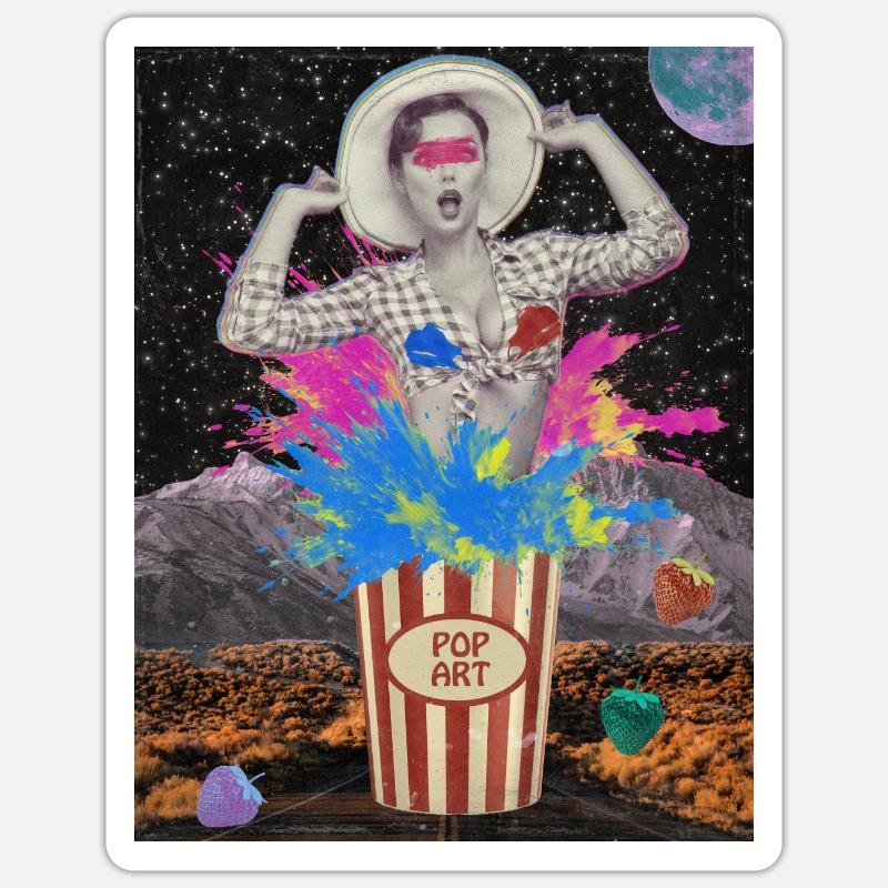 Sticker taille S (10 x 10 cm) - 