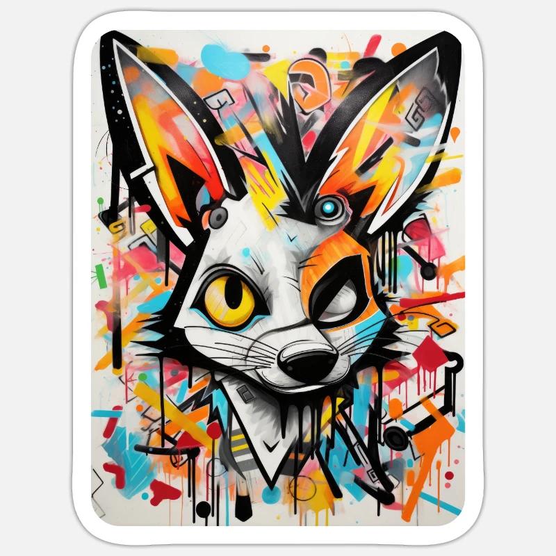 Sticker Größe S (10 x 10 cm) - 