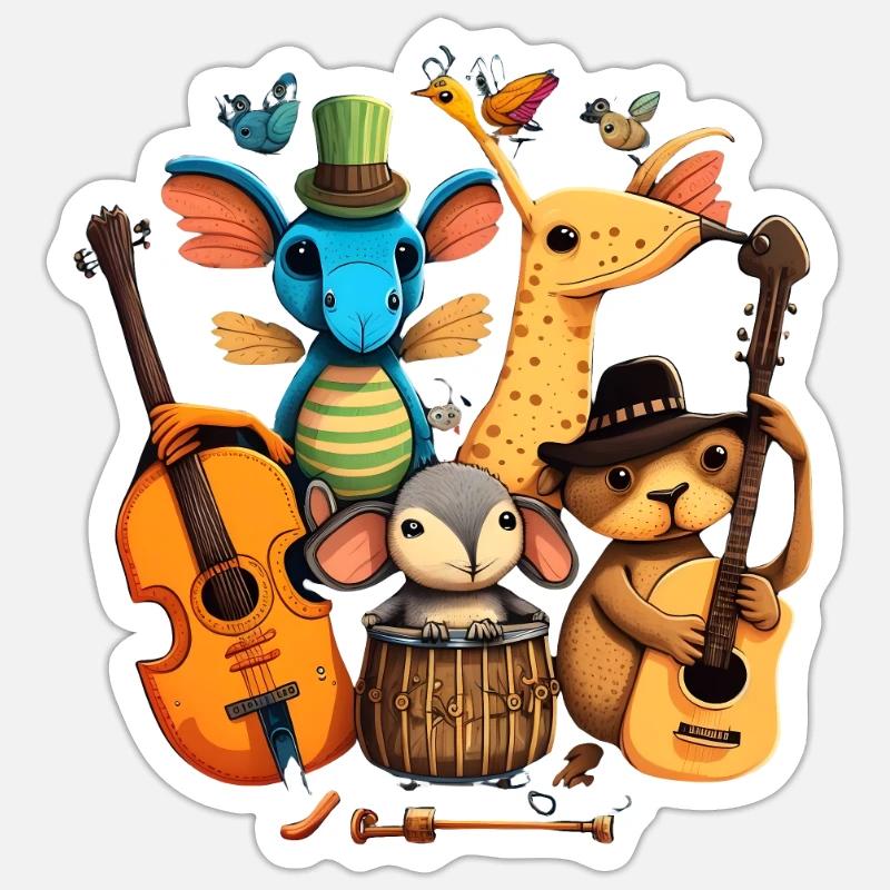 Sticker taille S (10 x 10 cm) - 