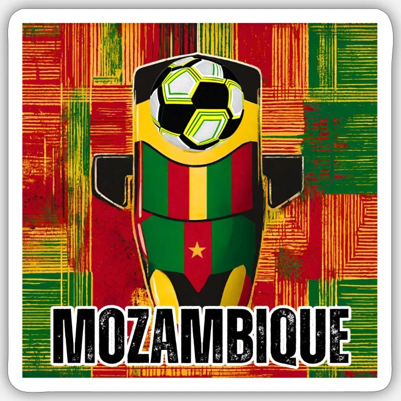 Fiesta des Mambas - Sticker size S (10 x 10 cm) - white matte