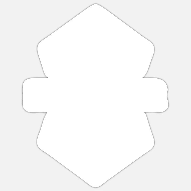 Work Judges - Sticker size S (10 x 10 cm) - white matte