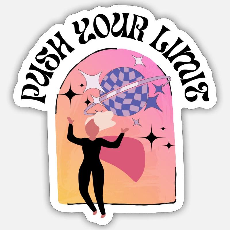 Sticker taille S (10 x 10 cm) - 