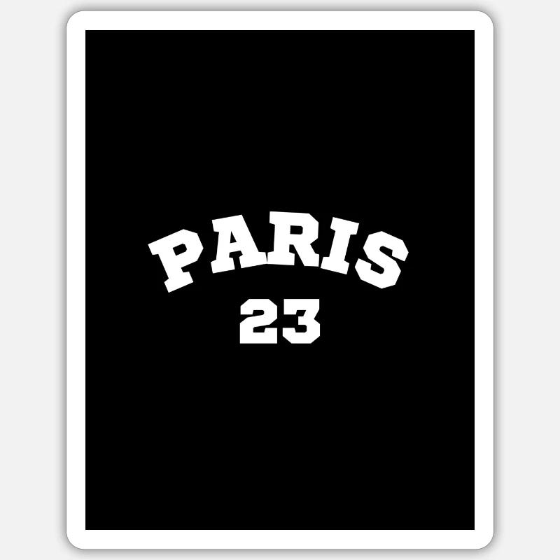 Saying Paris - Sticker size S (10 x 10 cm) - white matte