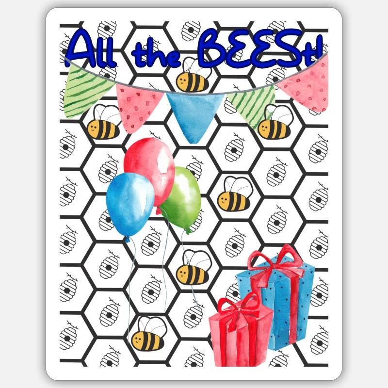 Sticker taille S (10 x 10 cm) - 