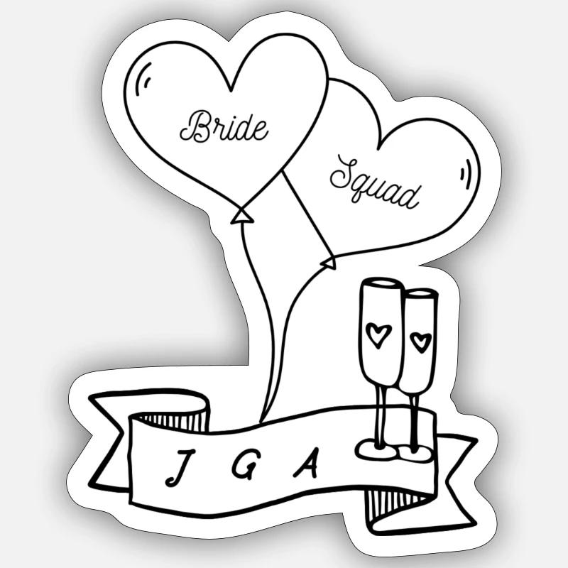 Sticker size S (10 x 10 cm) - 