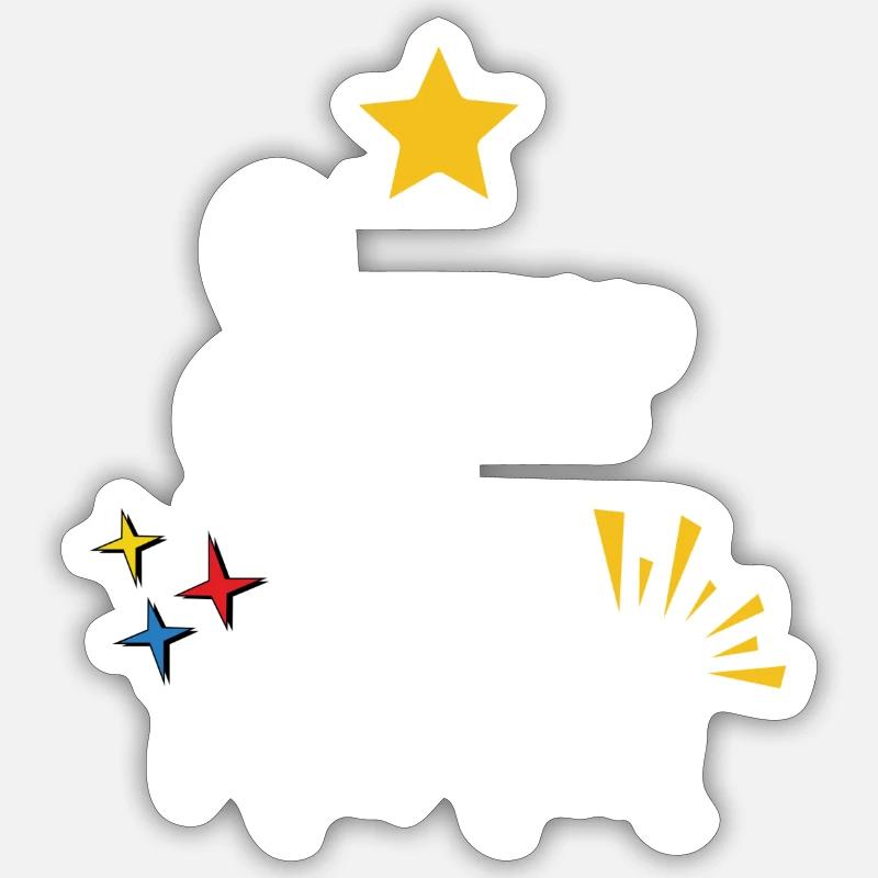 Sticker taille S (10 x 10 cm) - 