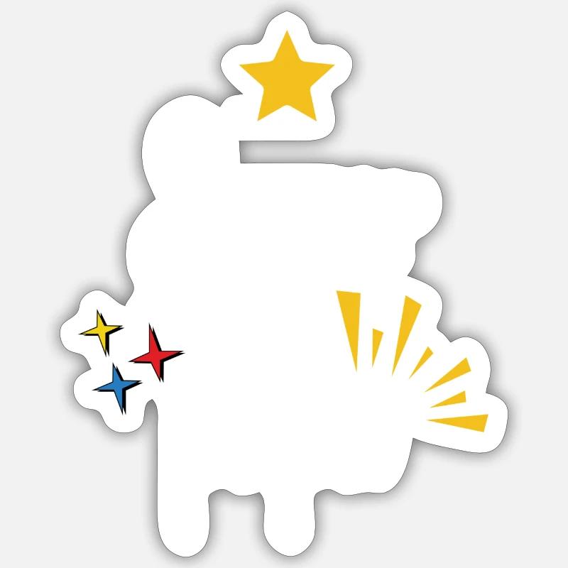 Sticker taille S (10 x 10 cm) - 