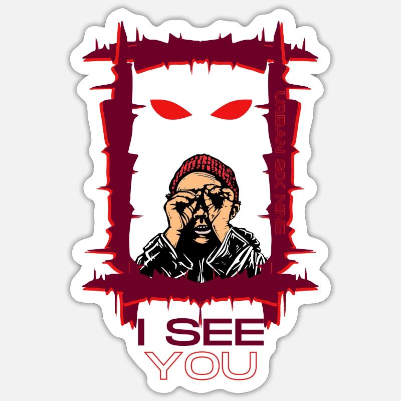 Sticker taille S (10 x 10 cm) - 