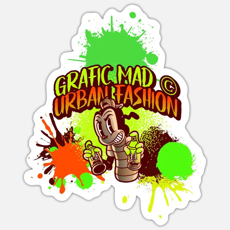 Sticker Größe S (10 x 10 cm) - 