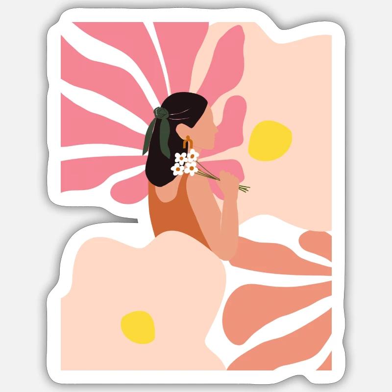 Secret Garden Sticker size S (10 x 10 cm)